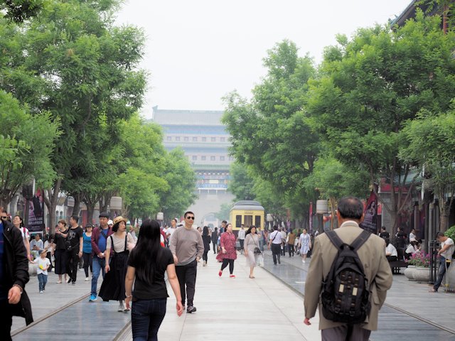 北京　西門　町　街